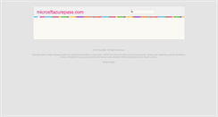 Desktop Screenshot of microsftazurepass.com
